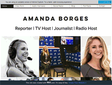 Tablet Screenshot of amandaborges.net